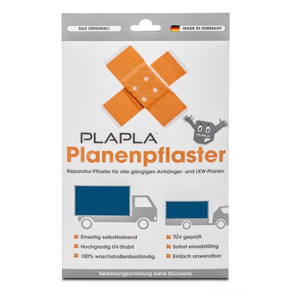 PLAPLA®  Planenpflaster Shop L RAL 5010 enzianblau
