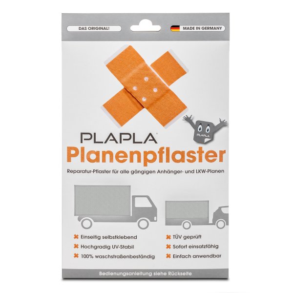 PLAPLA®  Planenpflaster Shop L RAL 7035 lichtgrau