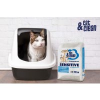 15 kg Cat &amp; Clean&reg; Sensitive mit Babypuderduft