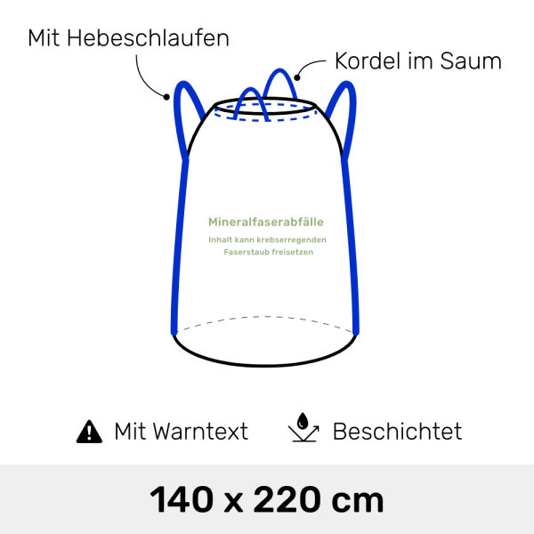 KMF Entsorgunssack - Kordel im Saum