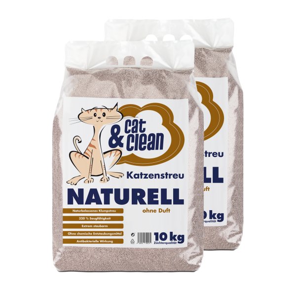 Cat&Clean® Naturell ohne Duft (20kg)