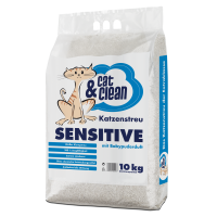 Cat & Clean® Sensitive mit Babypuderduft 10 kg Sack