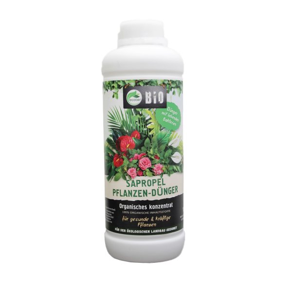 Sapropel organischer Pflanzen D&uuml;nger 1 Liter Flasche