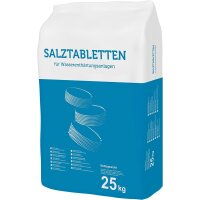 Regeneriersalz 40 x 25 kg 1000 kg Palette  f&uuml;r Wasserenth&auml;rtungsanlagen Siedesalztabletten